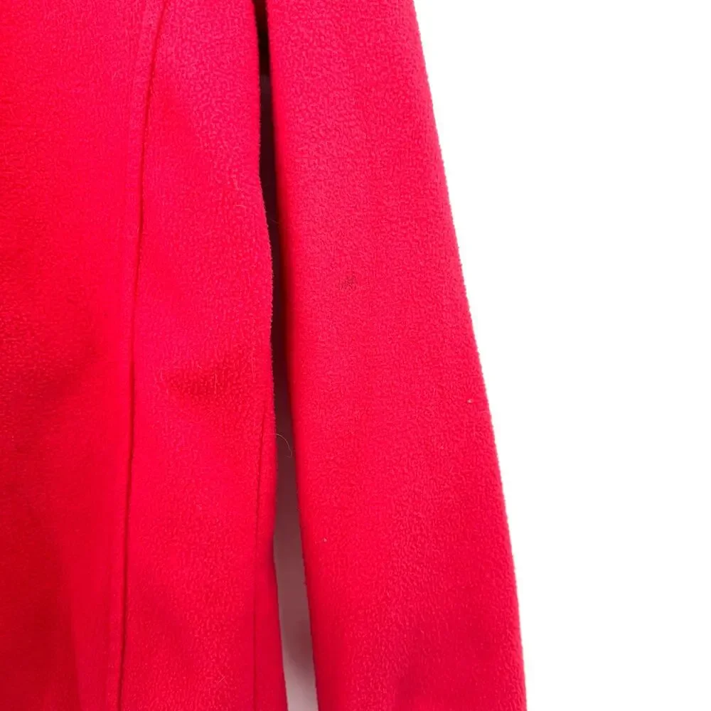 The North Face Size Large Girls Jacket Pink Fleece Full Zip Back to School Coat‎